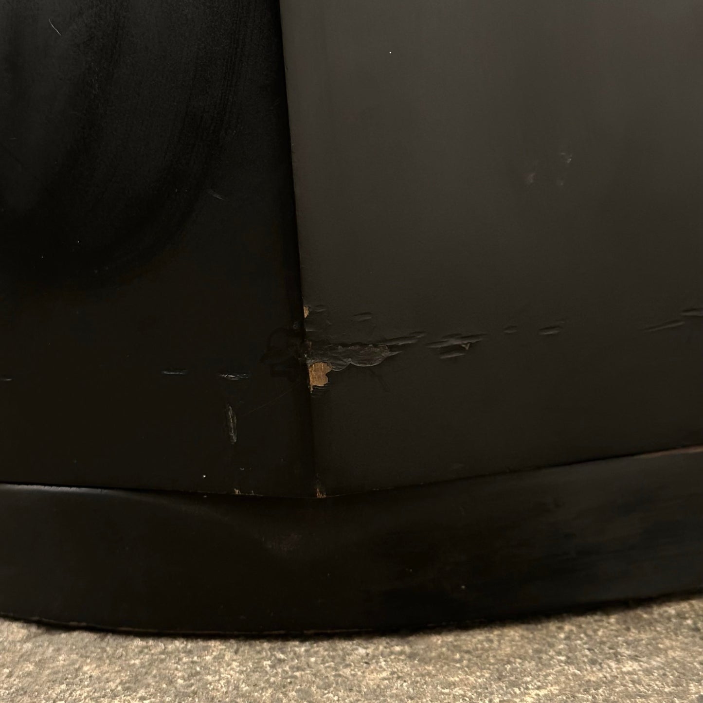 Dunbar Pedestal-Style Geometric Side Table