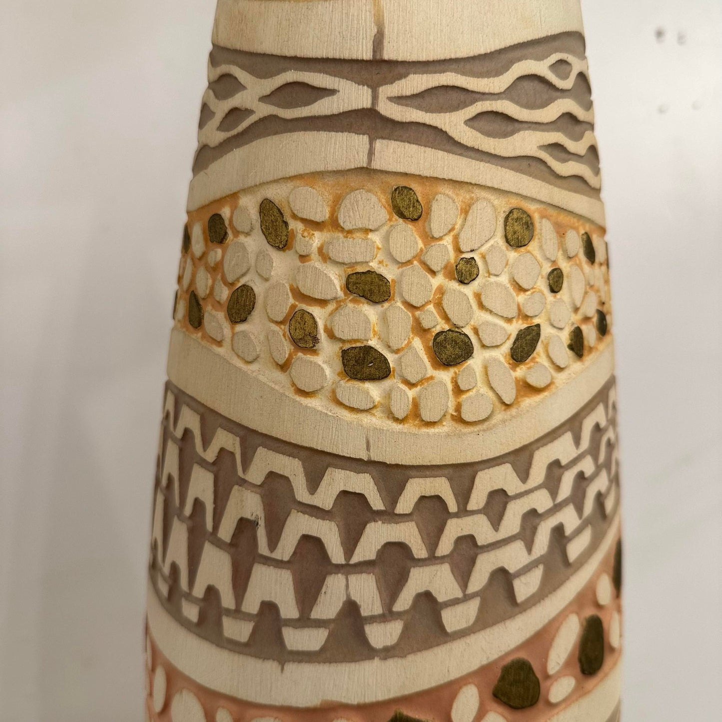 Mid Century Modern Ceramic Atomic Table Lamp