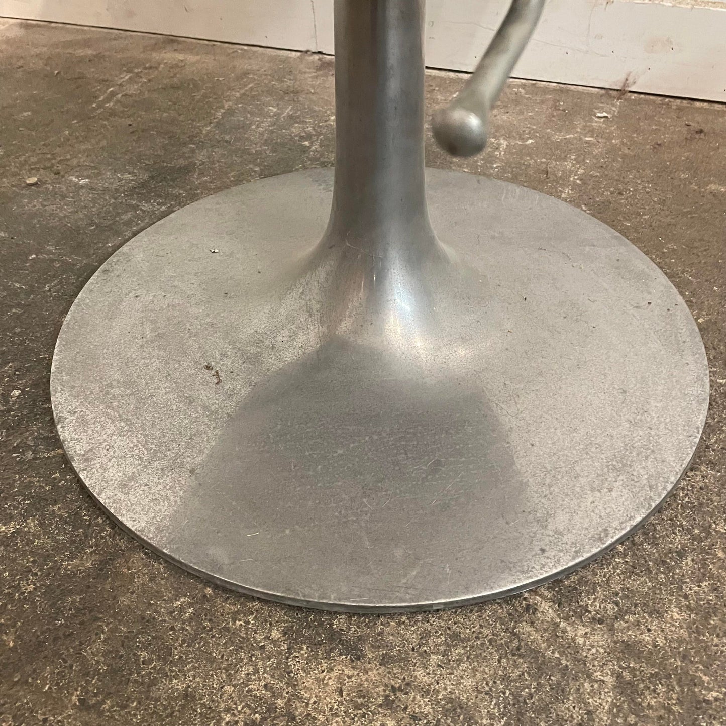 Mid Century Modern Bassick Flo-Tork Lucite Swivel and Reclining Chairs with Tulip Base - Set of 4