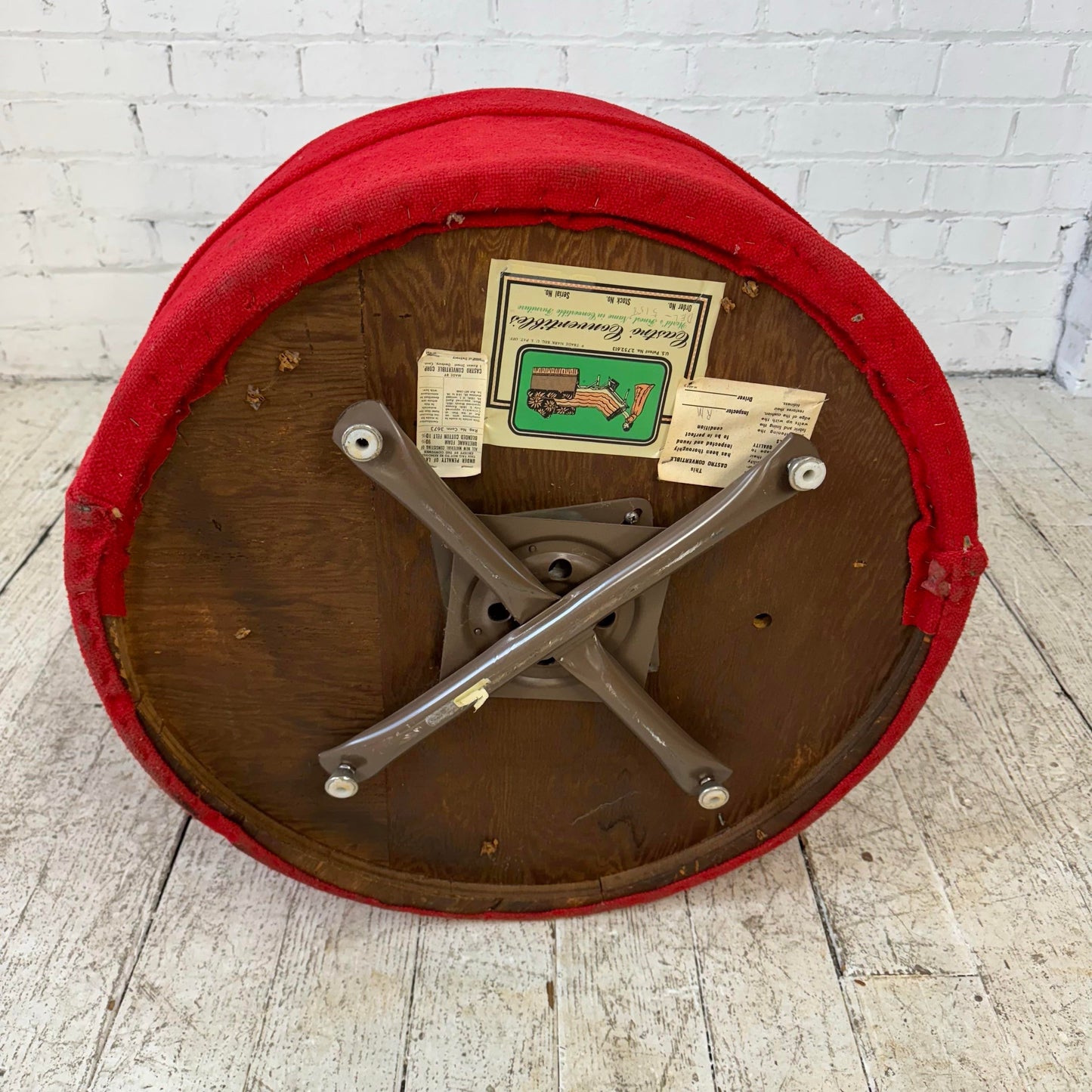 Castro Convertible Barrel Back Swivel Chair