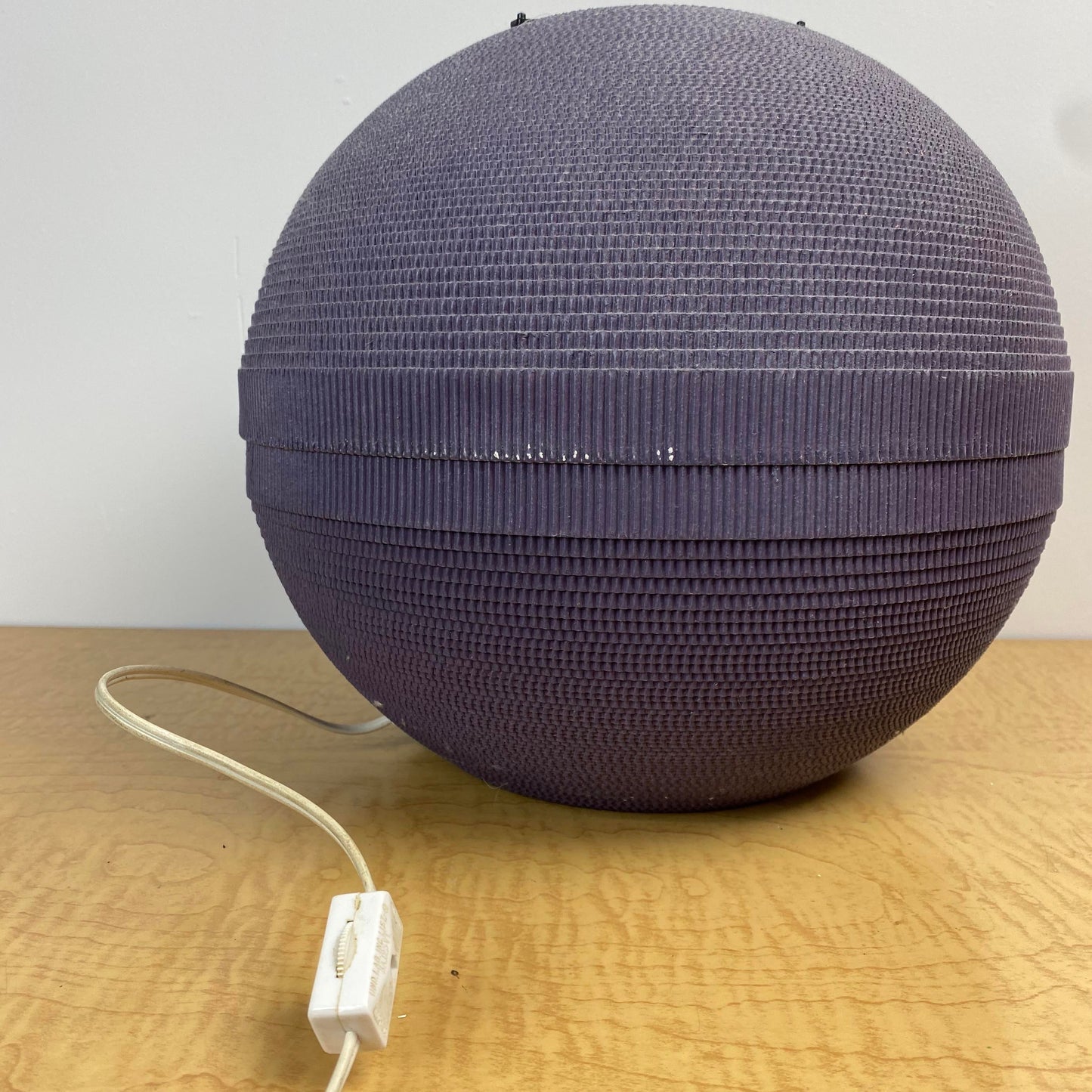 1970s Corrugated Table Lamp