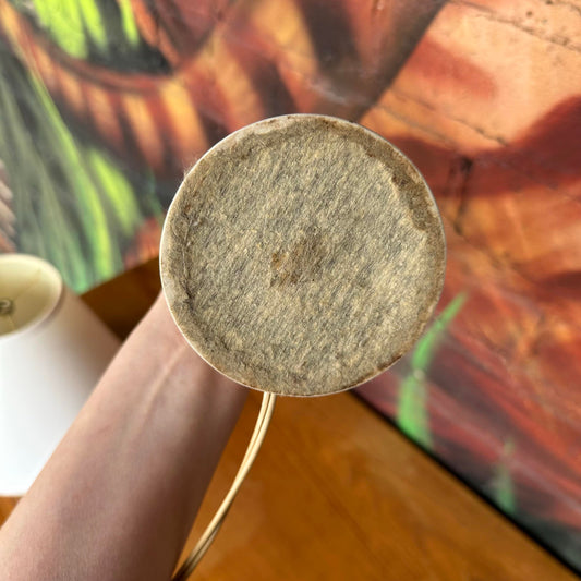 Royal Copenhagen Petite Hand Painted Floral Table Lamp