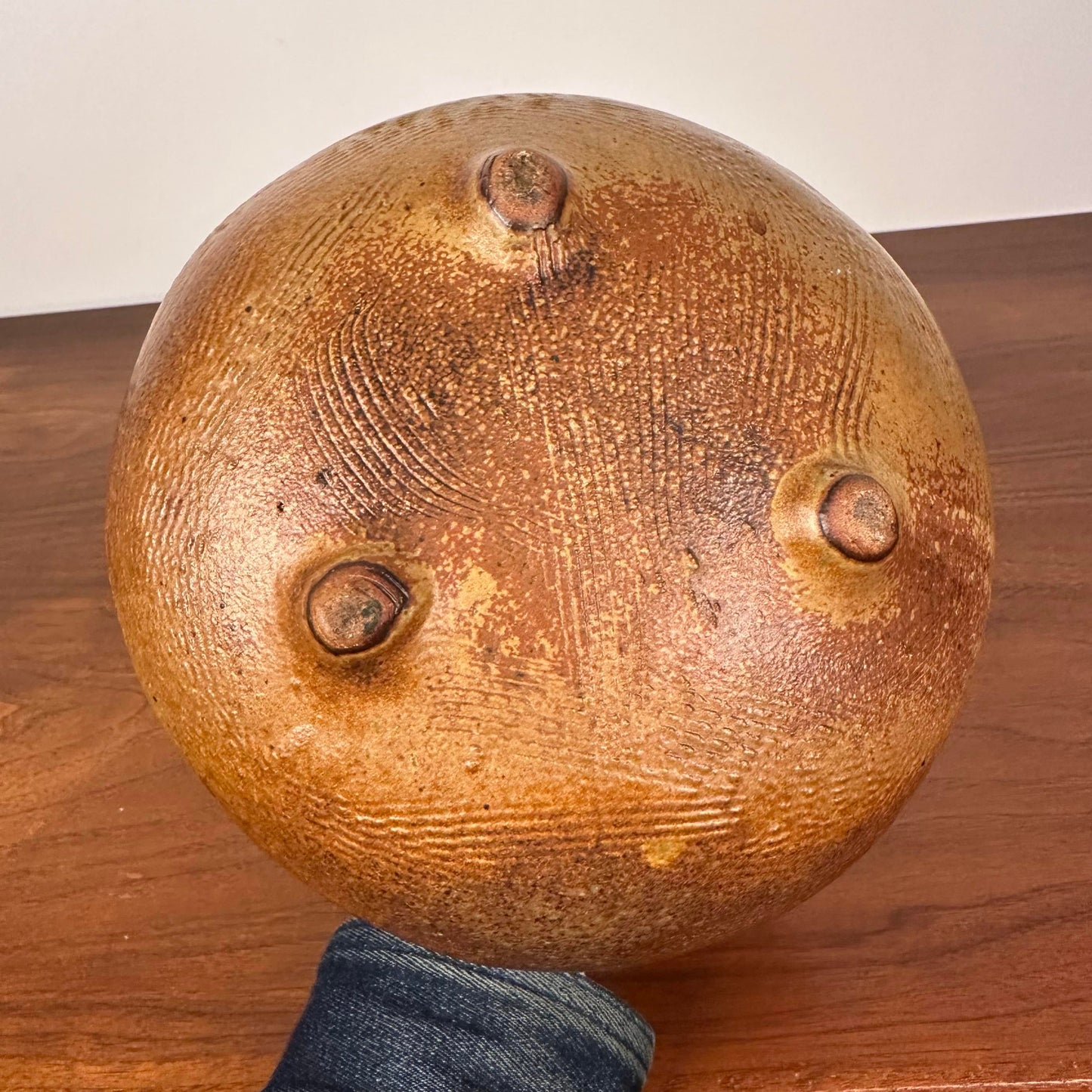 Tom McMillin Textured Ceramic Vase