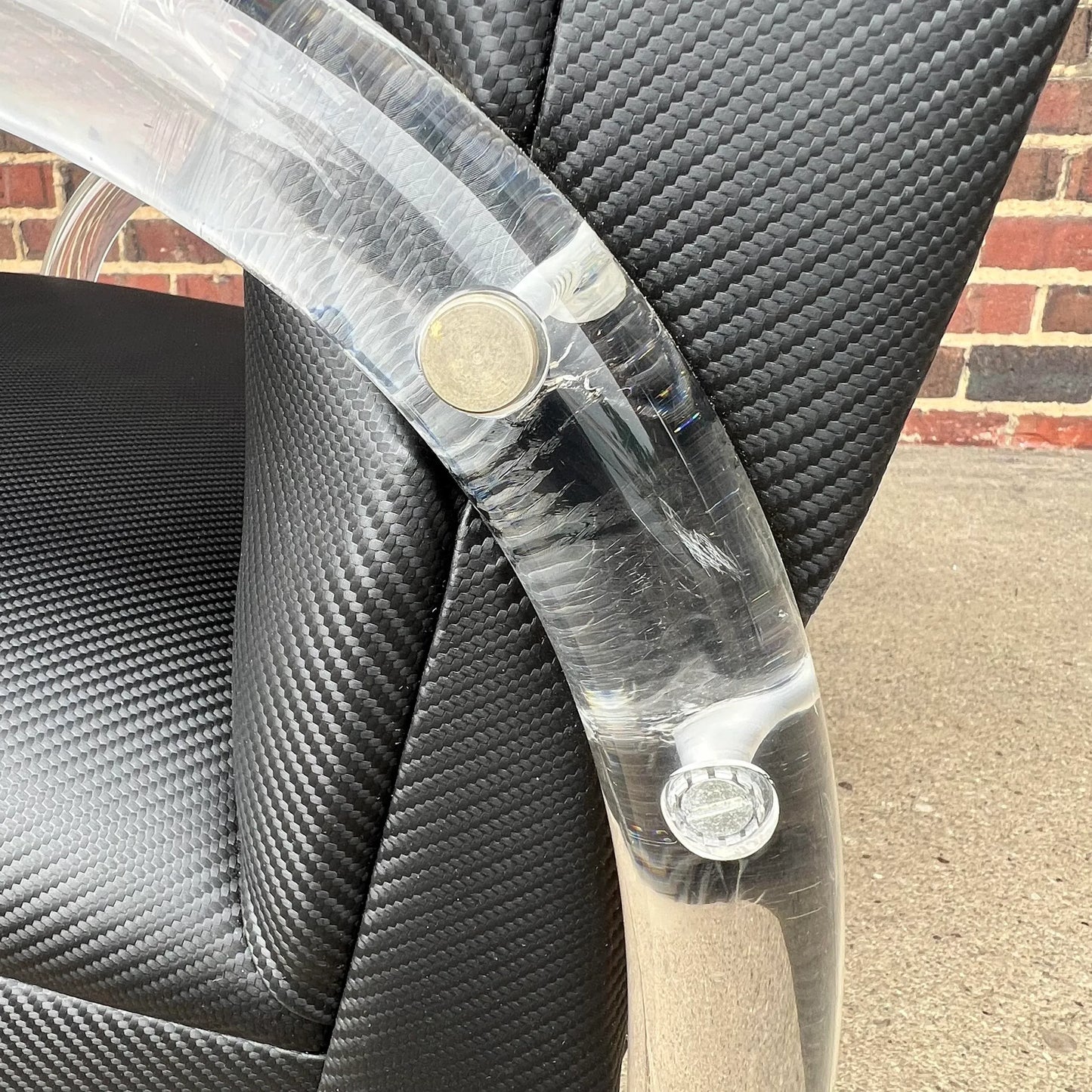 Mid Century Modern Pace Lucite Club Chair