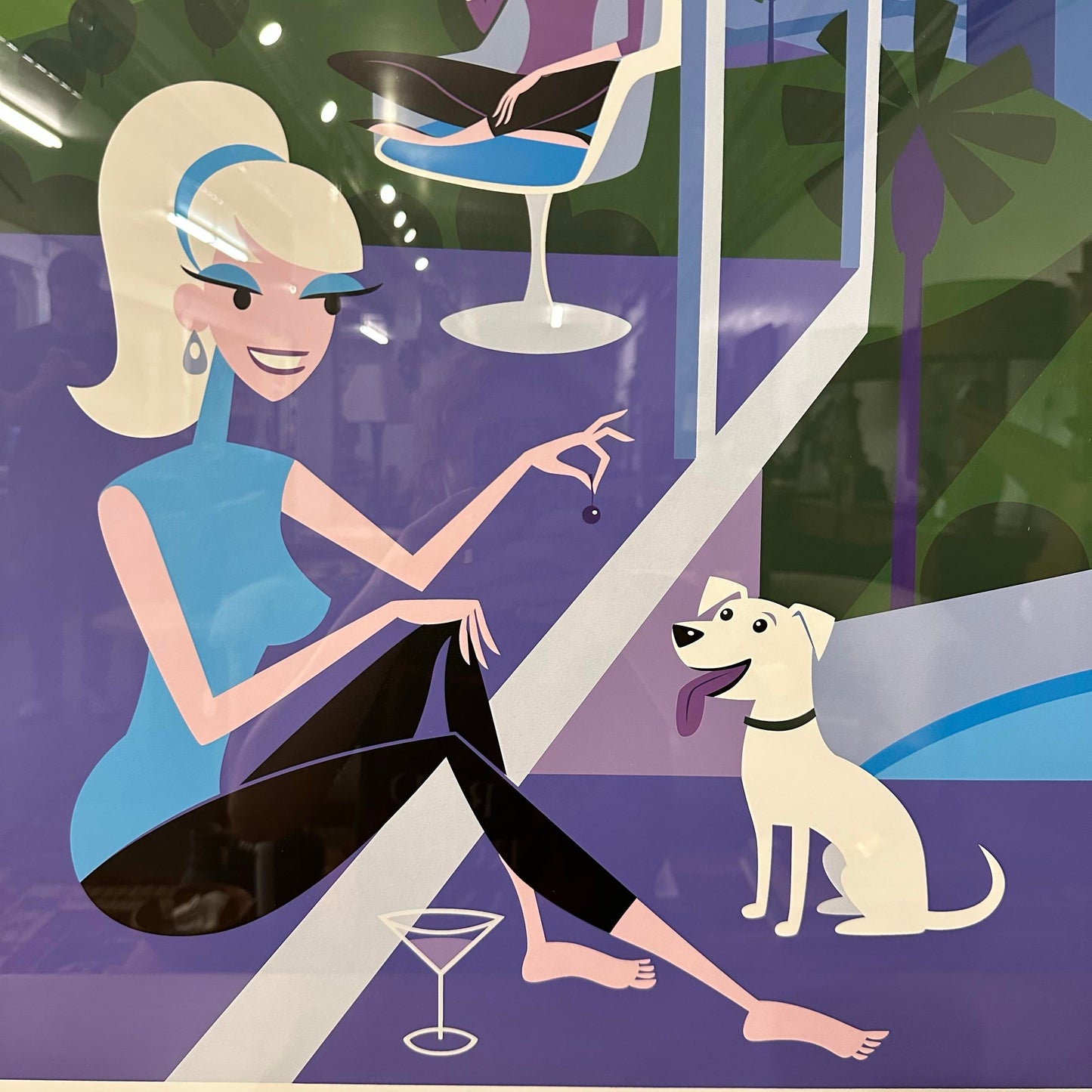 Josh Agle Aka Shag “Million Dollar View” Original Print 72/200