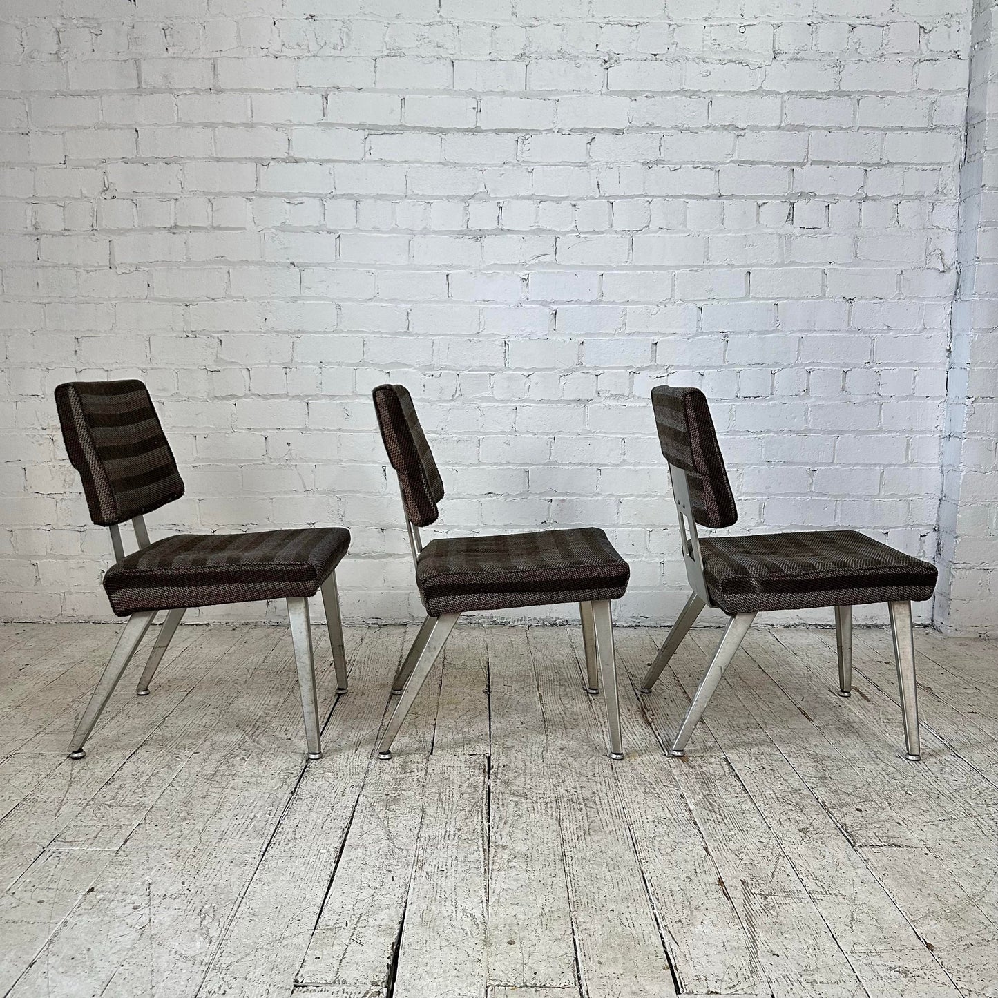 Set of 3 Gf GoodForm Aluminum Chairs