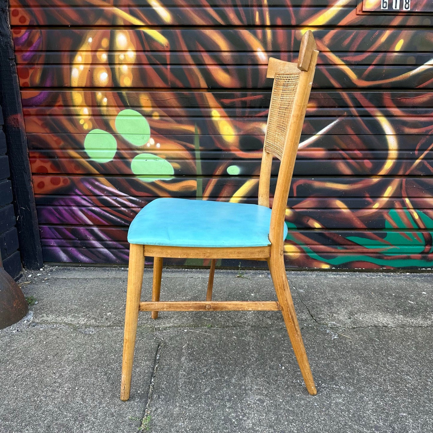 Set of 4 Paul McCobb for Planner Group Cane Dining Chairs