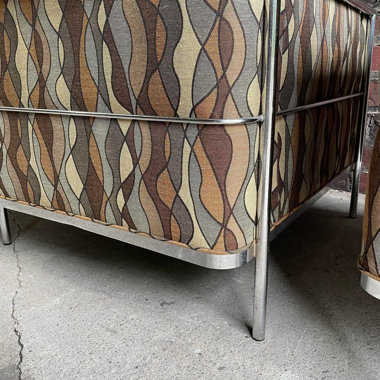 Le Corbusier for Jack Carwright Pair of Lc2 Club Chairs