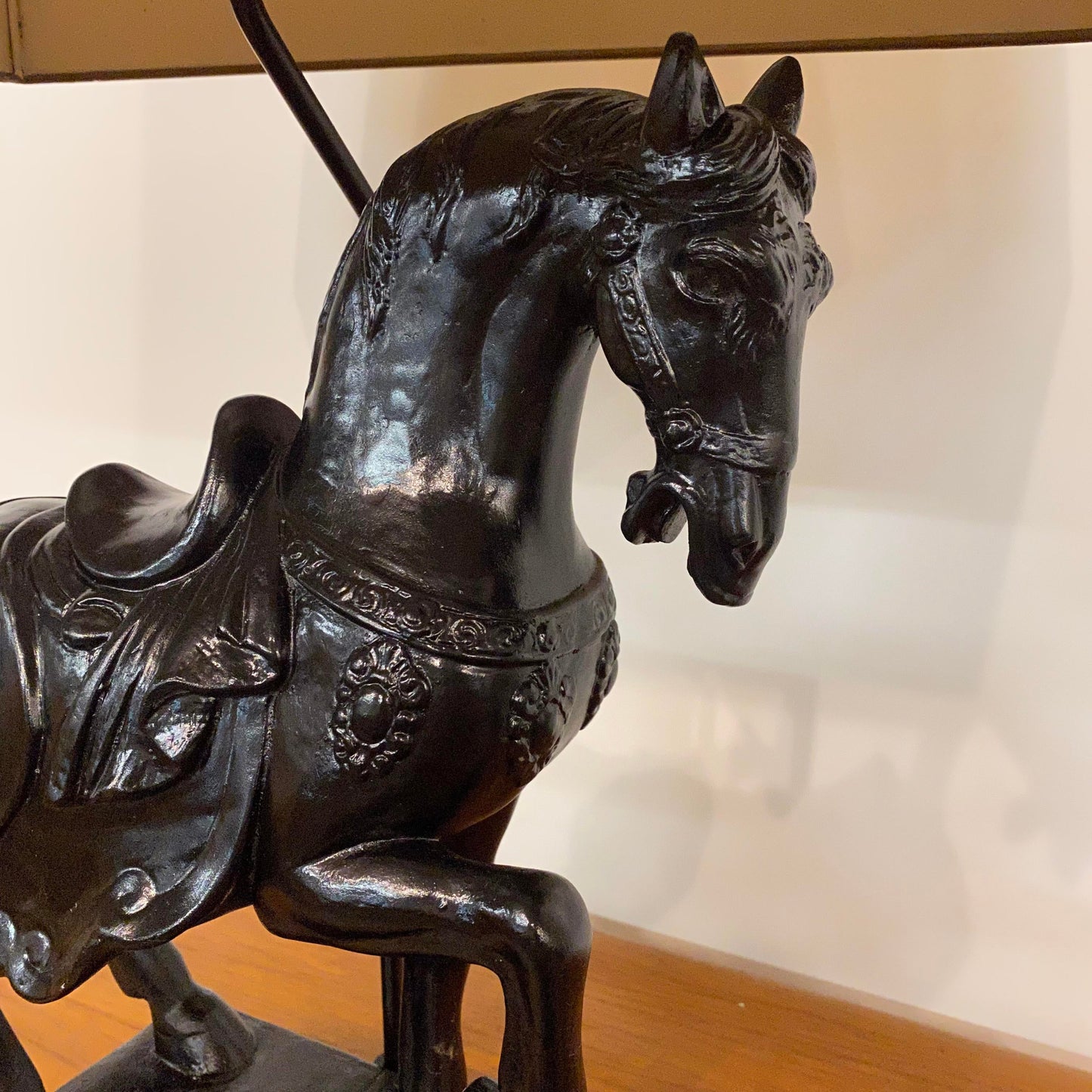 1960s Mid-Century Modern Fredrick Cooper Horse Table Lamp