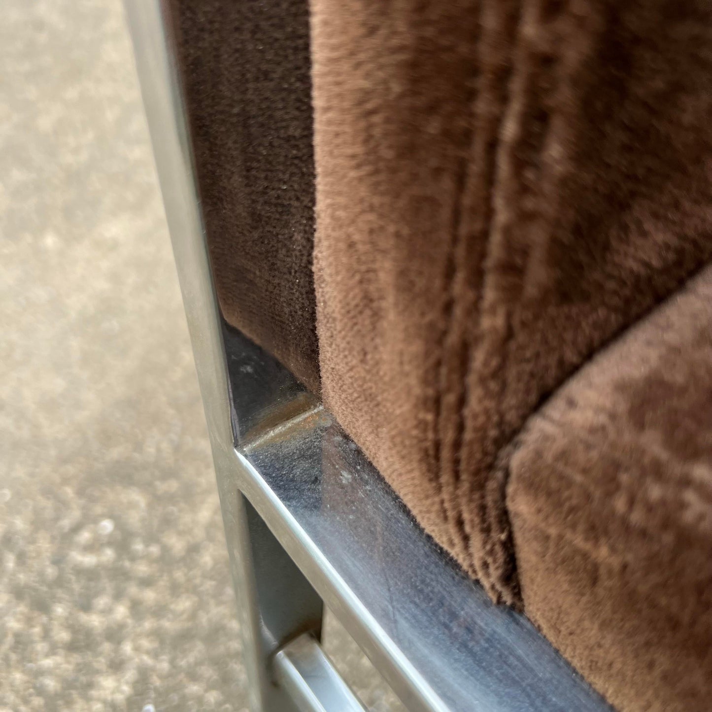 Milo Baughman Chrome and Smoked Glass Dining Set Dillingham Chairs