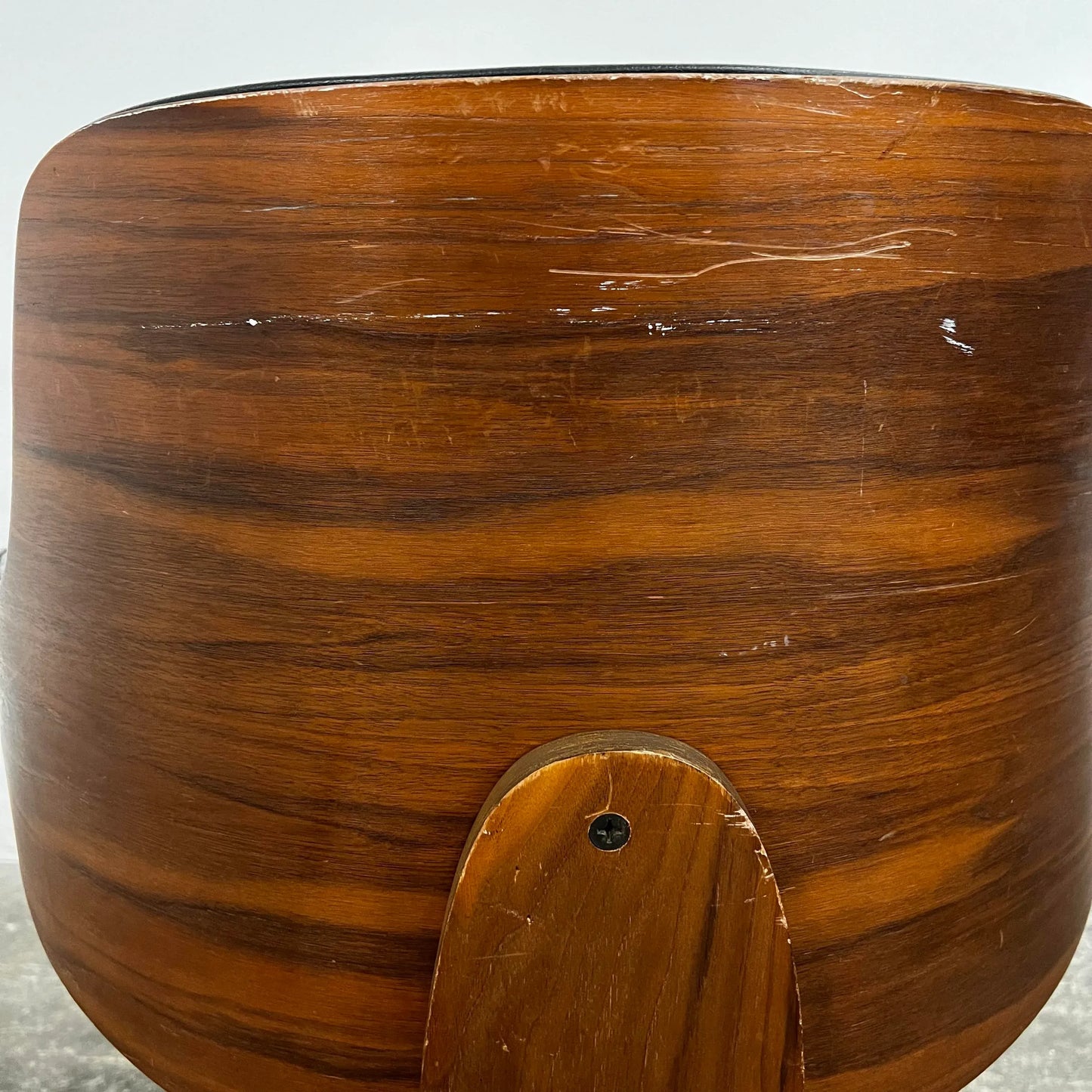 Kodawood Bentwood Arm Swivel Chair Mid Century Modern Desk