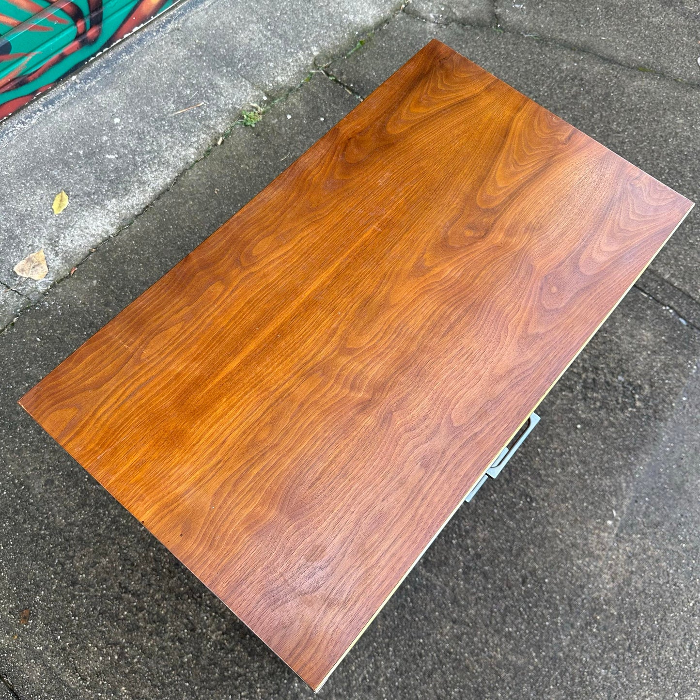 Mid Century Modern Lane Record Cabinet Storage