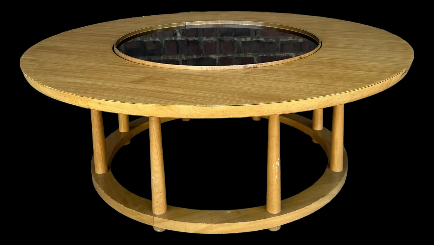 Robsjohn-Gibbings for Widdicomb Lazy Susan Coffee Table Mid-Century Modern