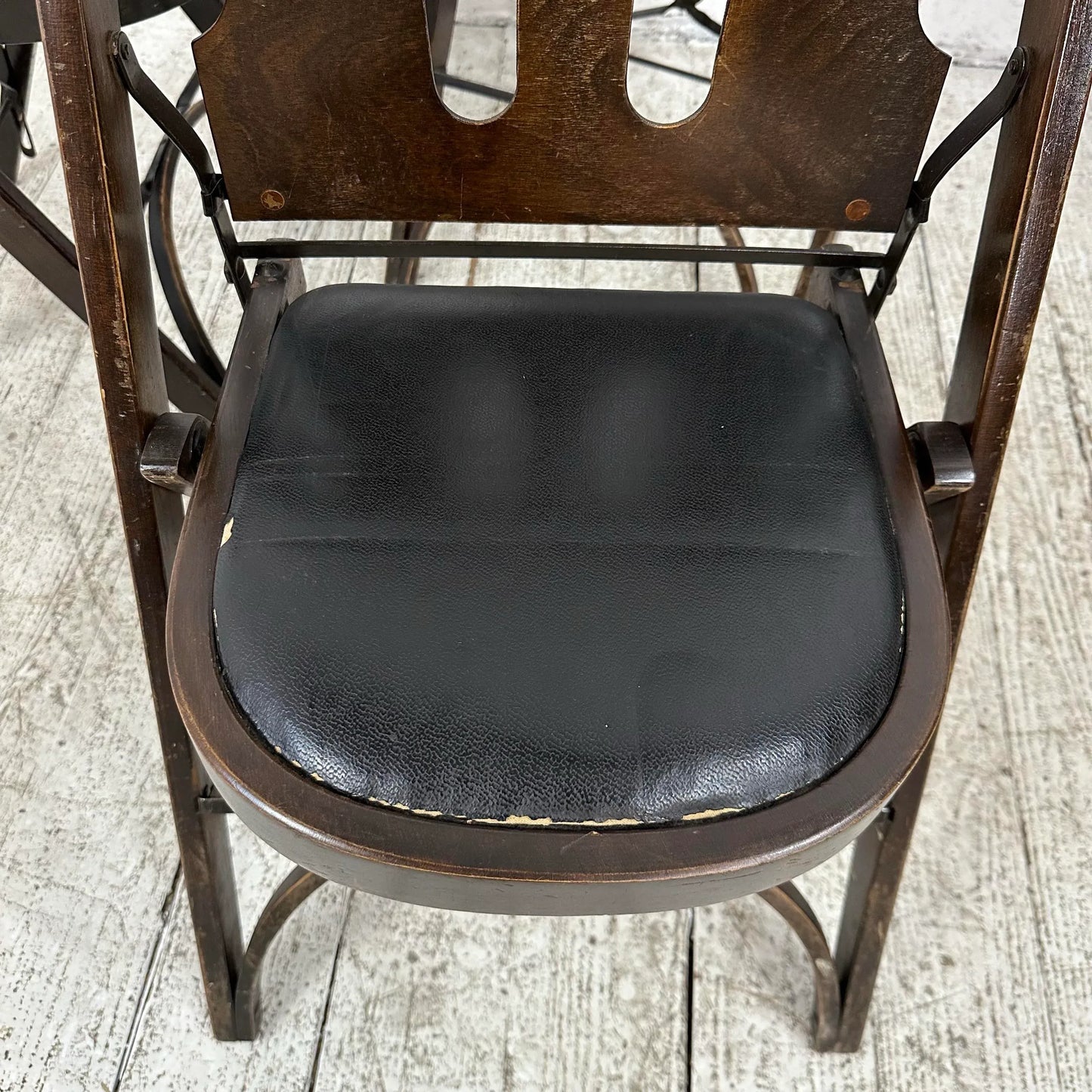 Louis Rastetter and Sons Wooden Folding Chair
