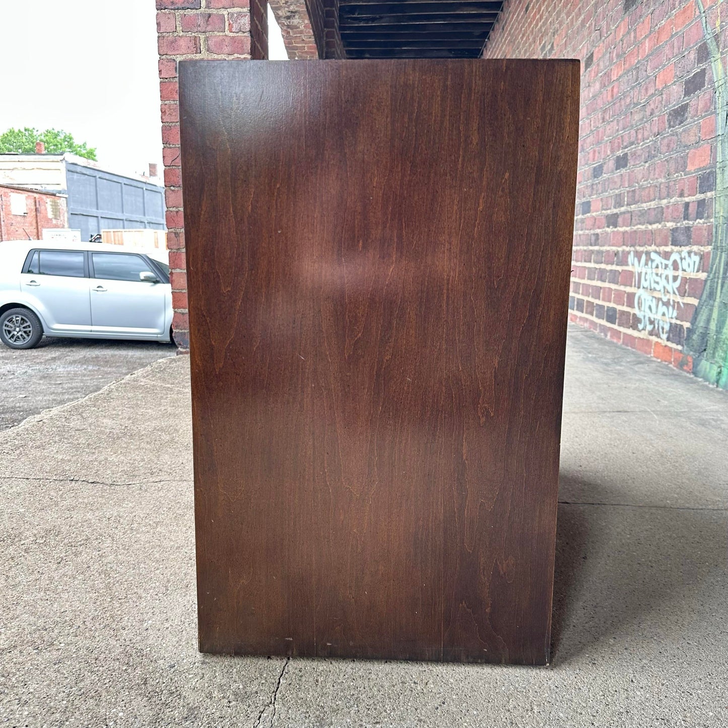 Century Furniture Burlwood and Brass Petit Chest of Drawers