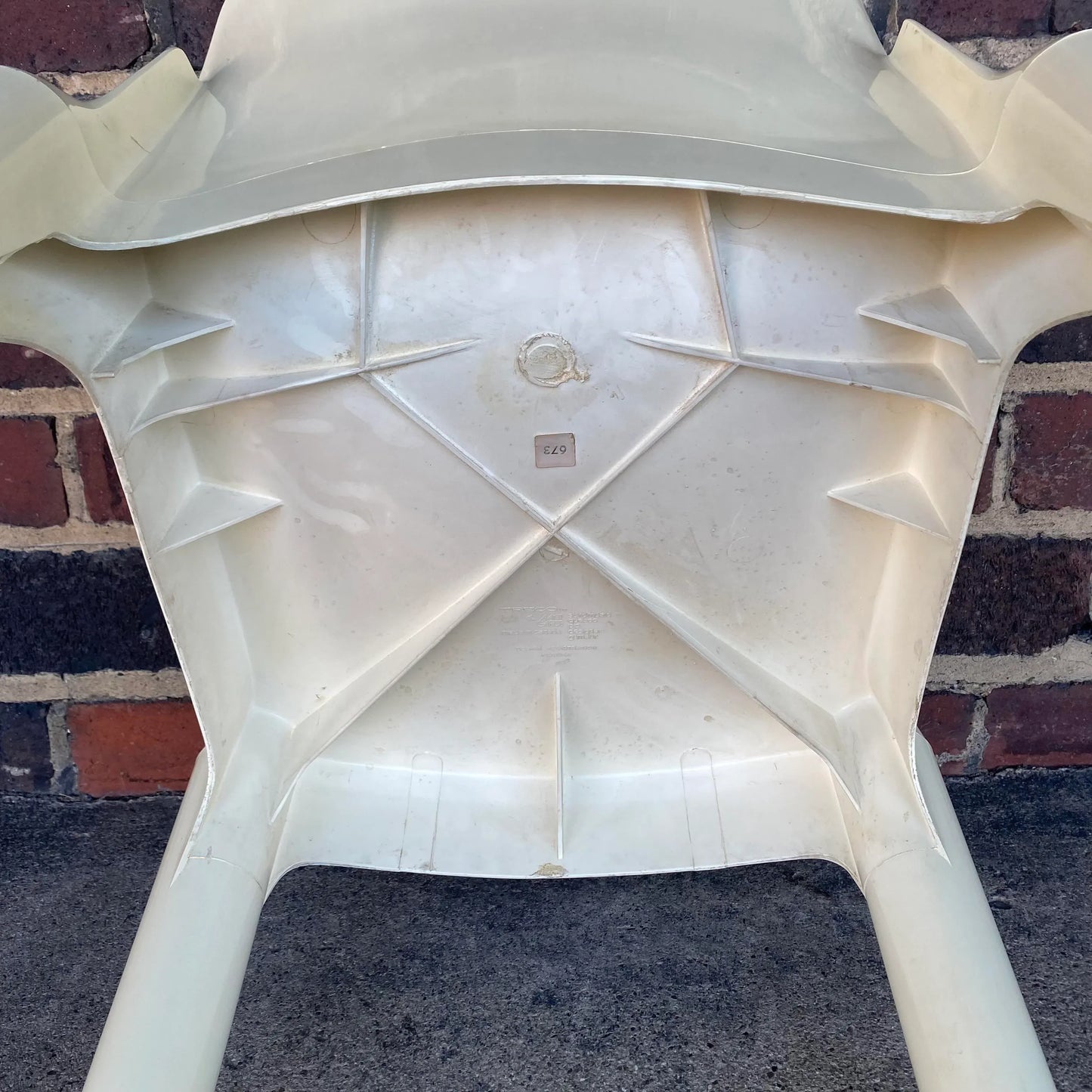 1960s Treco Chair by Giovanni Maur Mid Century Plastic