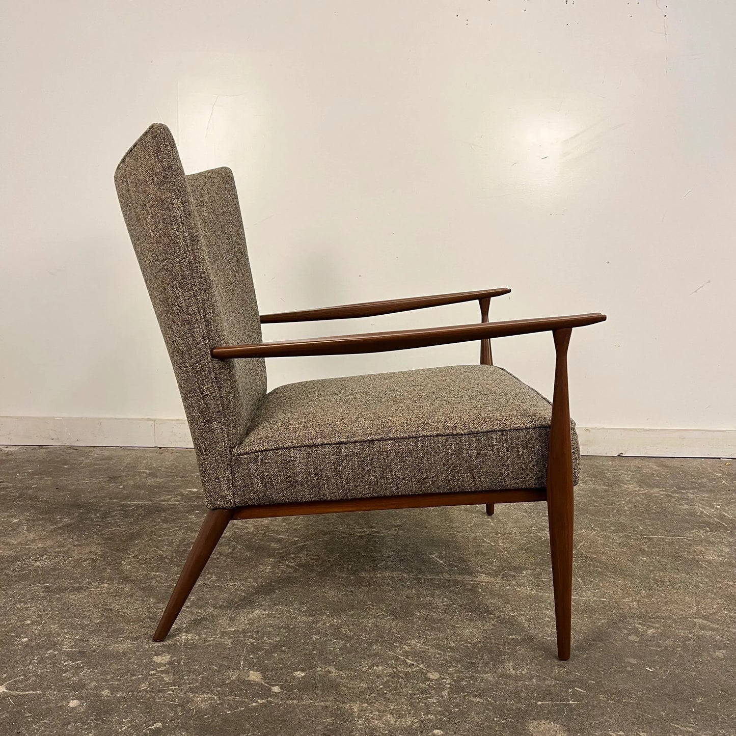 Paul McCobb Lounge Chair Refinished and Reupholstered