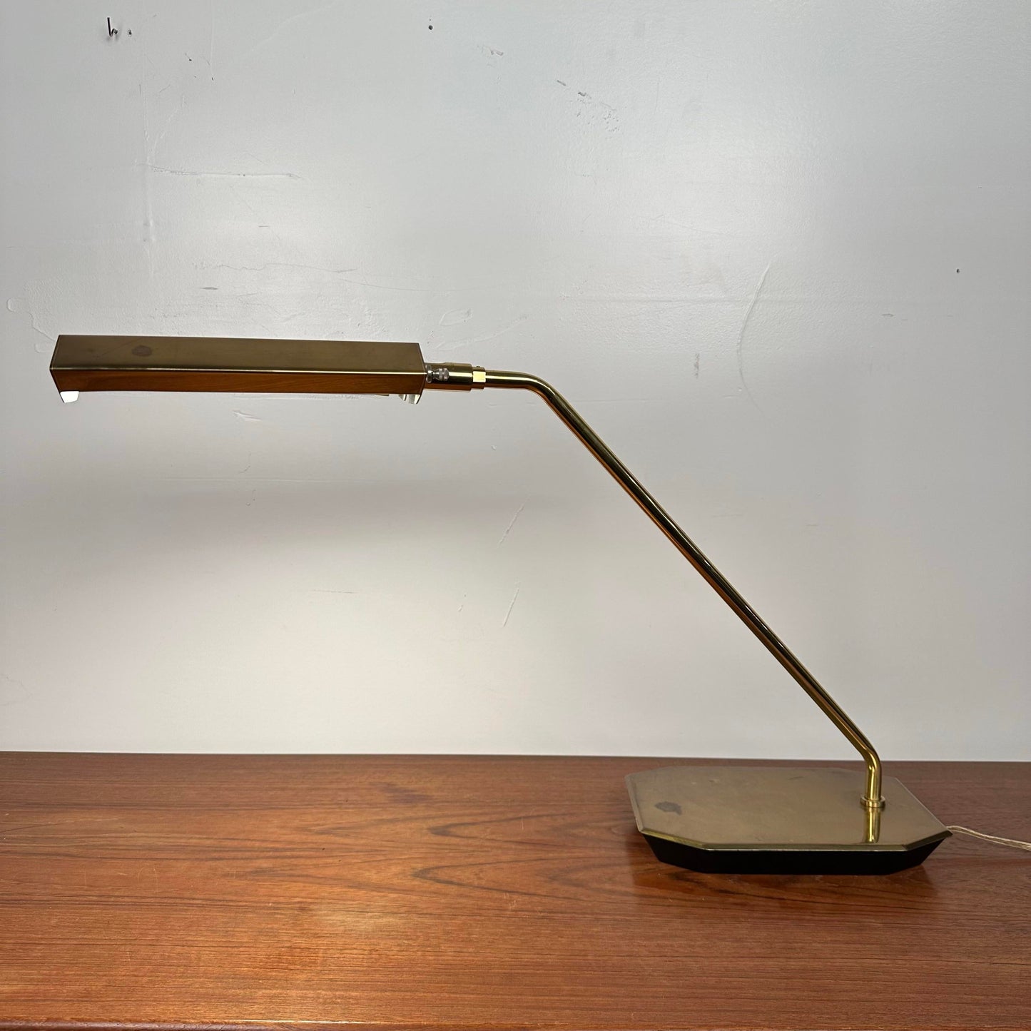 Koch and Lowy Brass Pharmacy Table Lamp