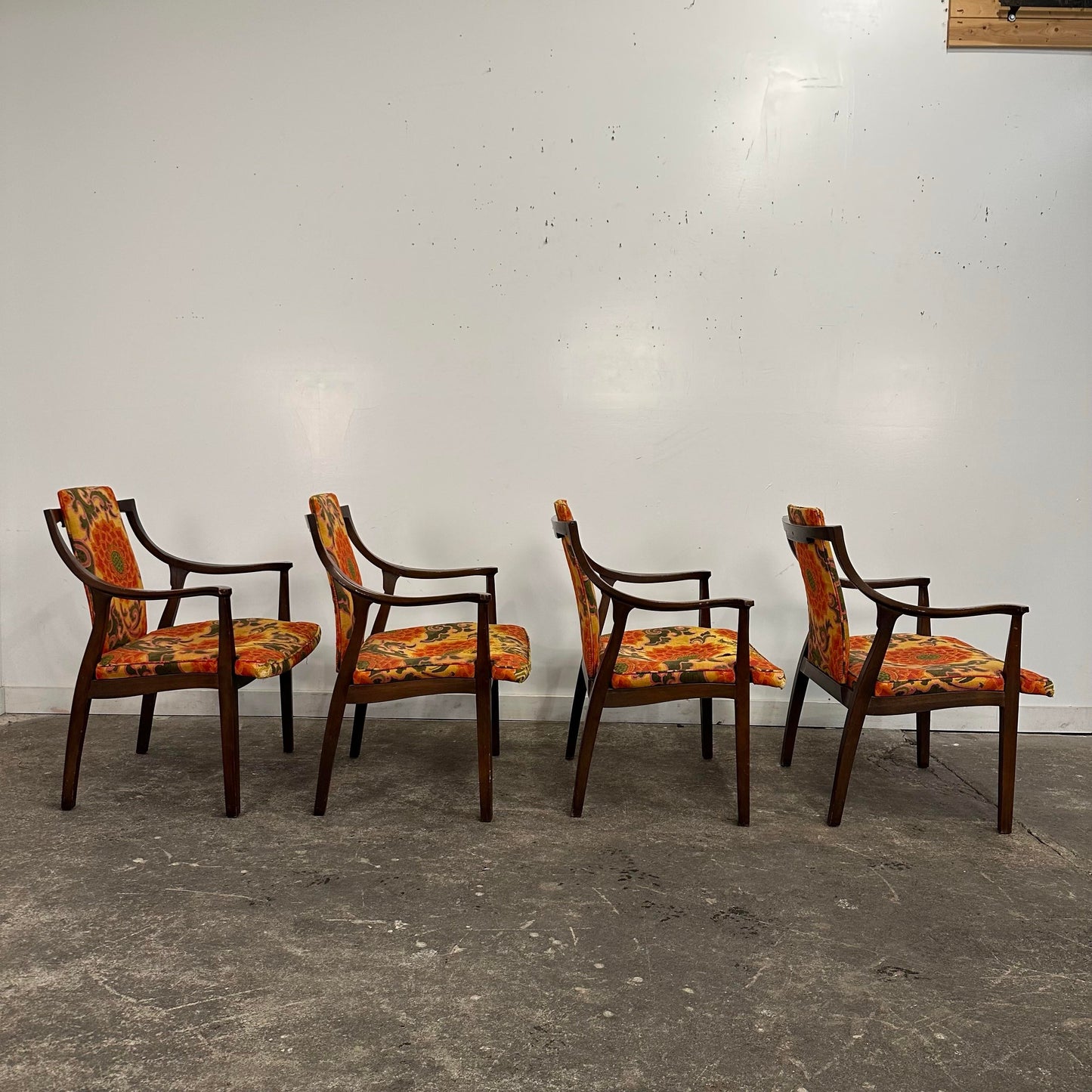 John Widdicomb Mid-Century Modern Dining Chairs Set of 4