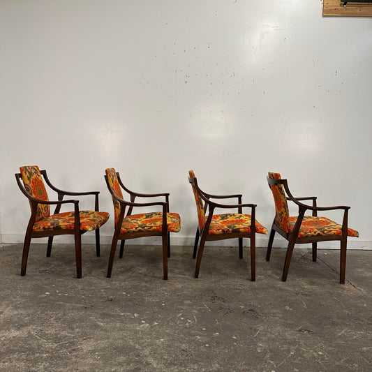 John Widdicomb Mid-Century Modern Dining Chairs Set of 4