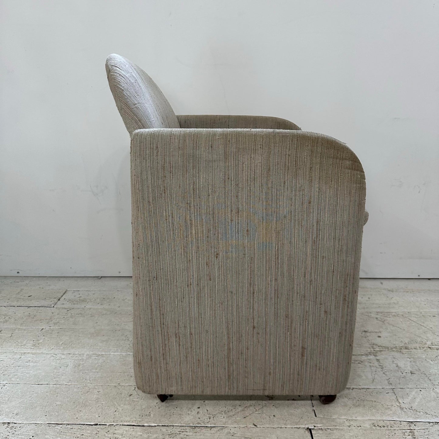 Set of 8 1980s Dining Chairs by Collier Milo Baughman Style