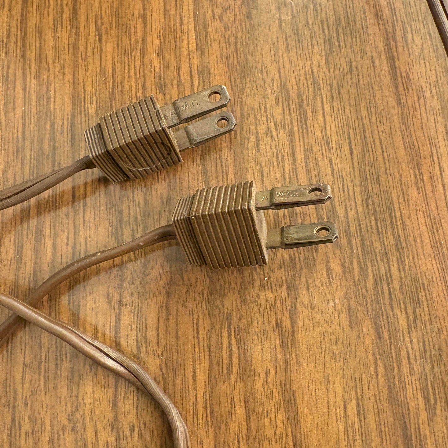 Pair Century Modern Pair of Lamps With Heavy Lava Glaze Textured