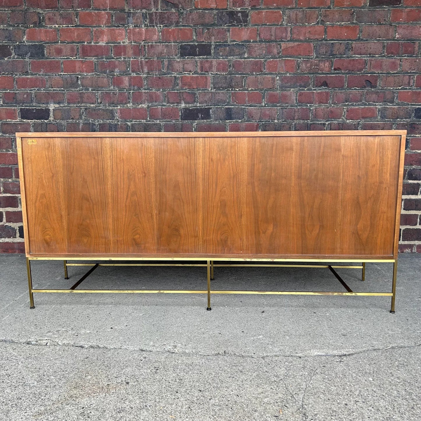 Paul McCobb for Calvin Credenza With Brass Base