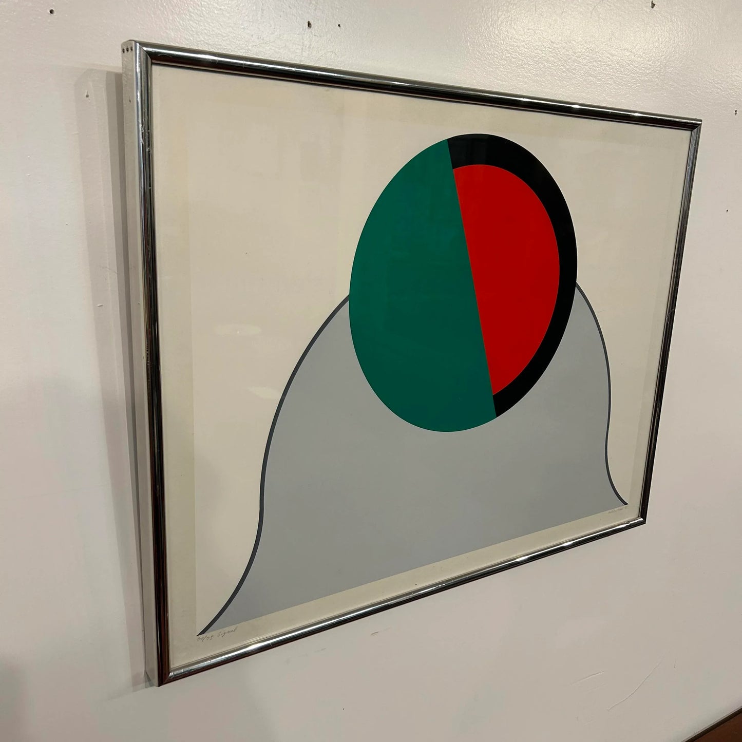 1971 Takesada Matsutani “Signal” Lithograph 70/75