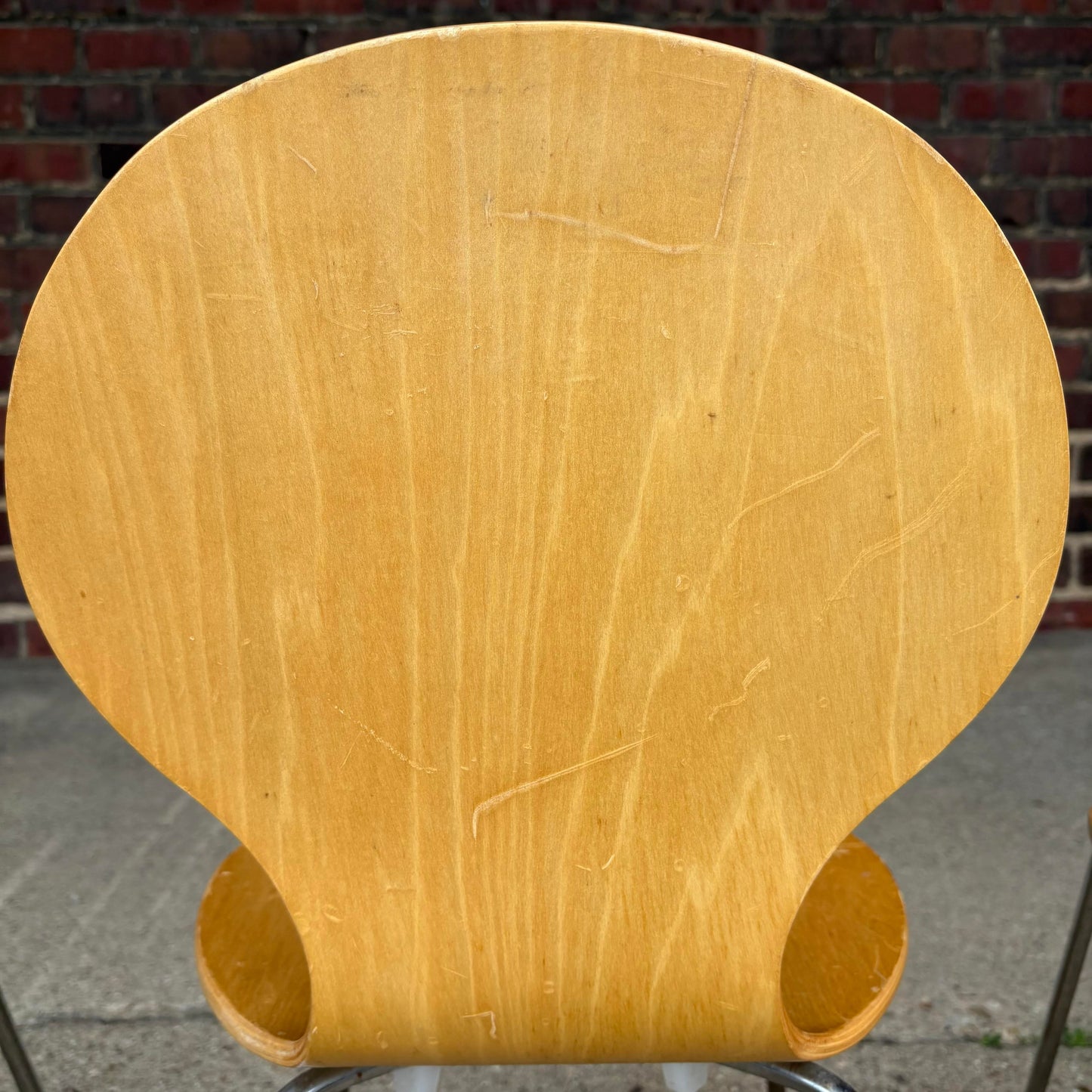 Mid Century Modern Set of 4 Children’s Bentwood Chairs Styled After Arne Jacobson