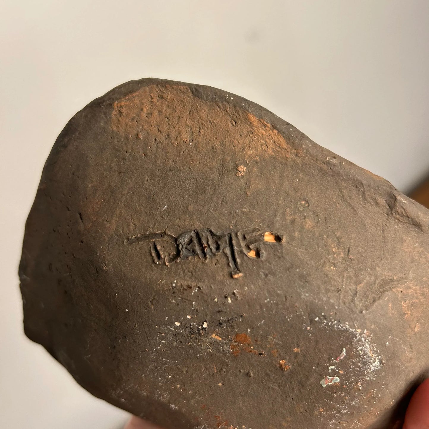 Dane Burr Ceramic Gold Dish Figurative