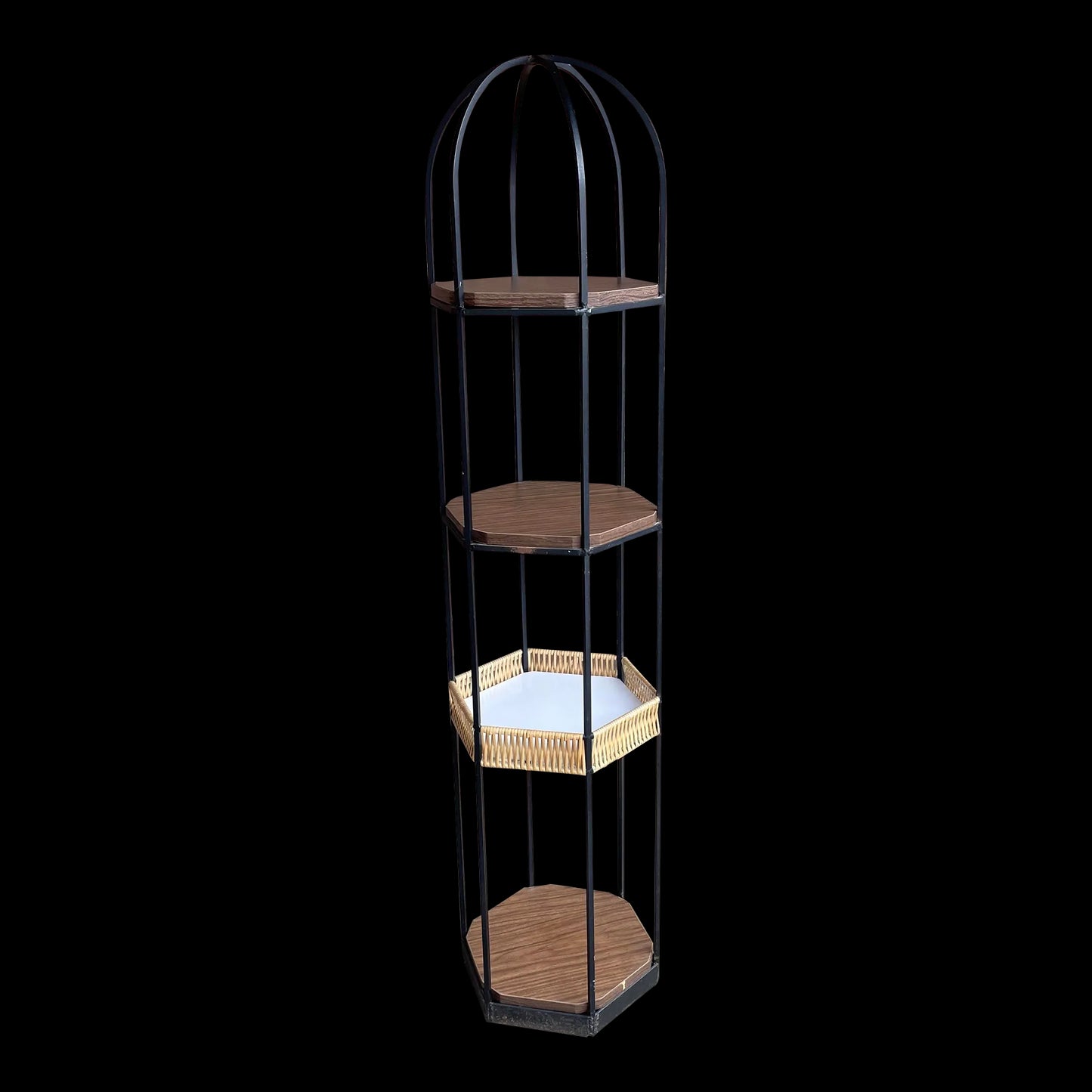 Arthur Umanoff Curio Stand Etagere Display Shelf Mid Century Modern