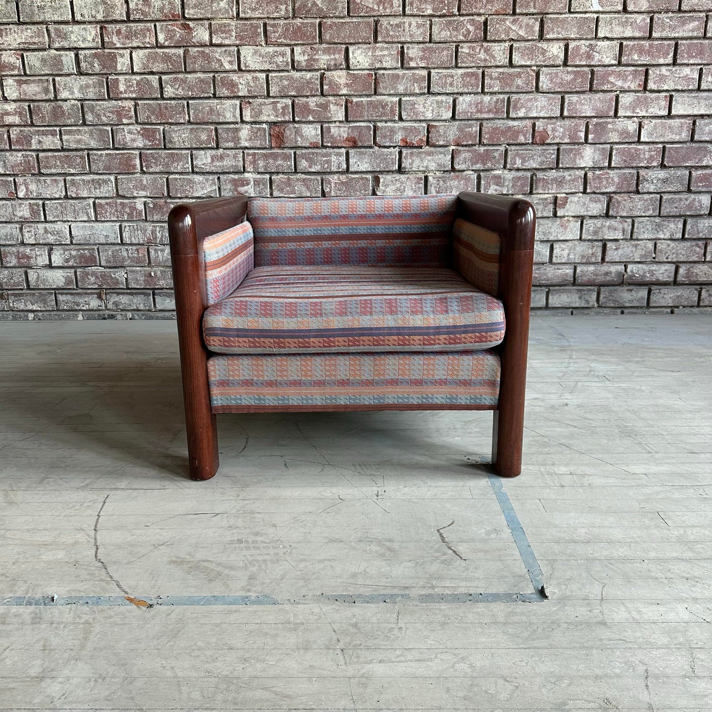 1980s David Edward Company Club Chair