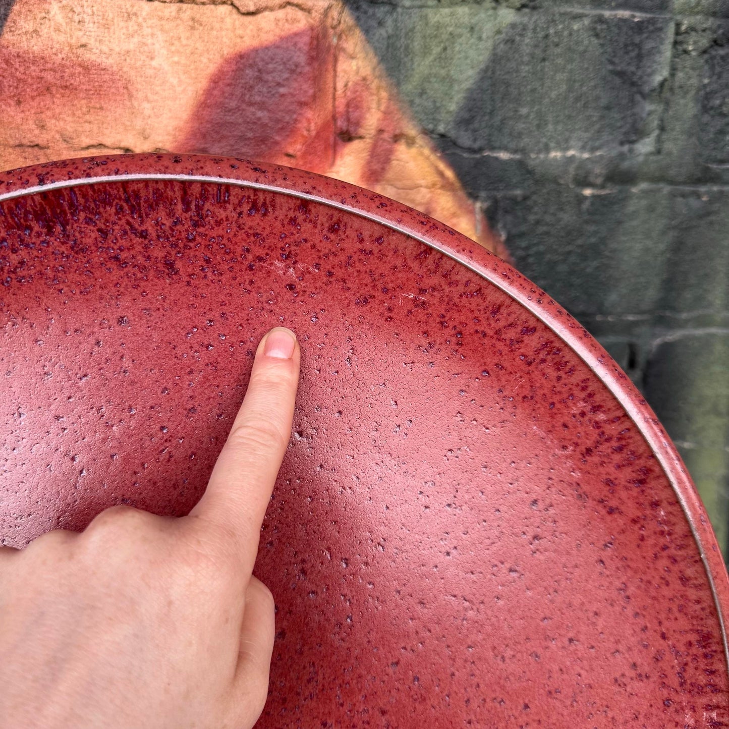 Tim Mathers Ceramic Serving Dish Charger