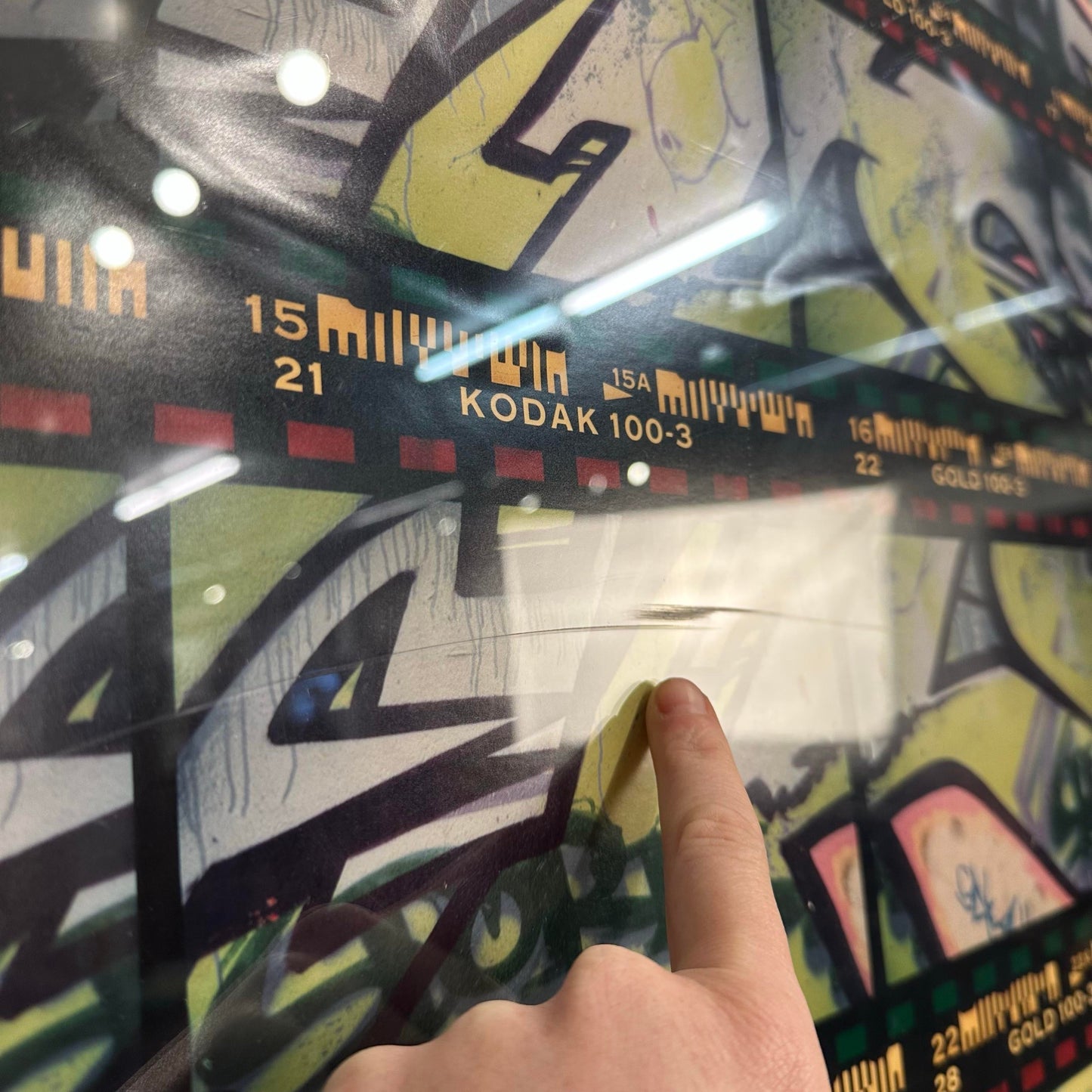 Ruth Litoff “Tagging Up” Graffiti Collage 1996