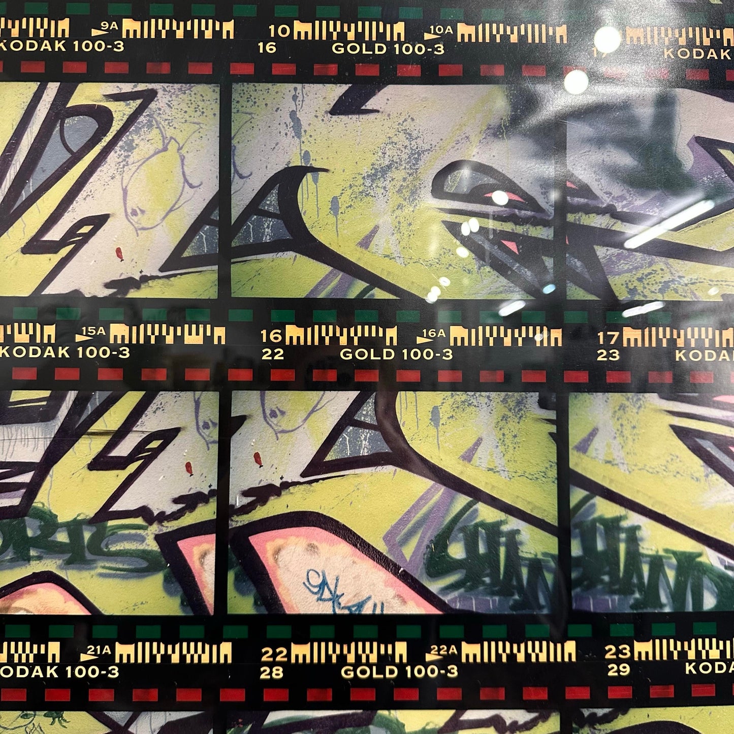 Ruth Litoff “Tagging Up” Graffiti Collage 1996