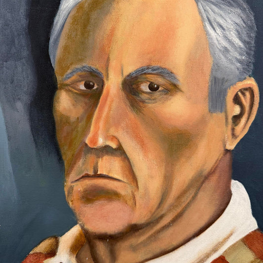 C. Baldanza Self Portrait Painting