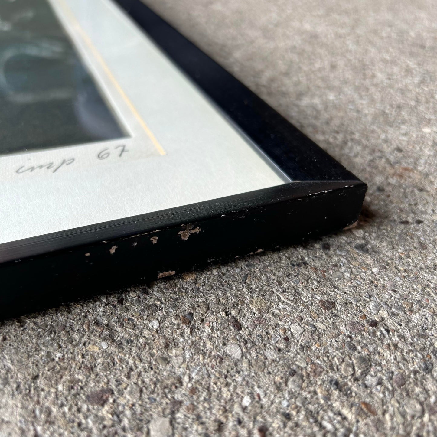 Conroy Hudlow 1967 Signed Etching Print “Barbara - a Portrait” 4 of 10