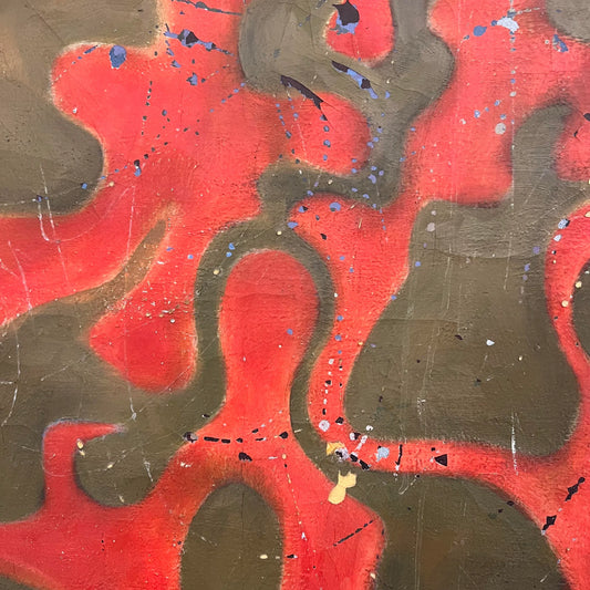 Mid 20th Century Large Abstract Painting