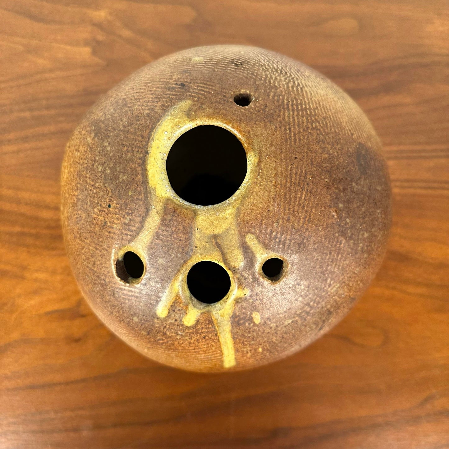 Tom McMillin Textured Ceramic Vase