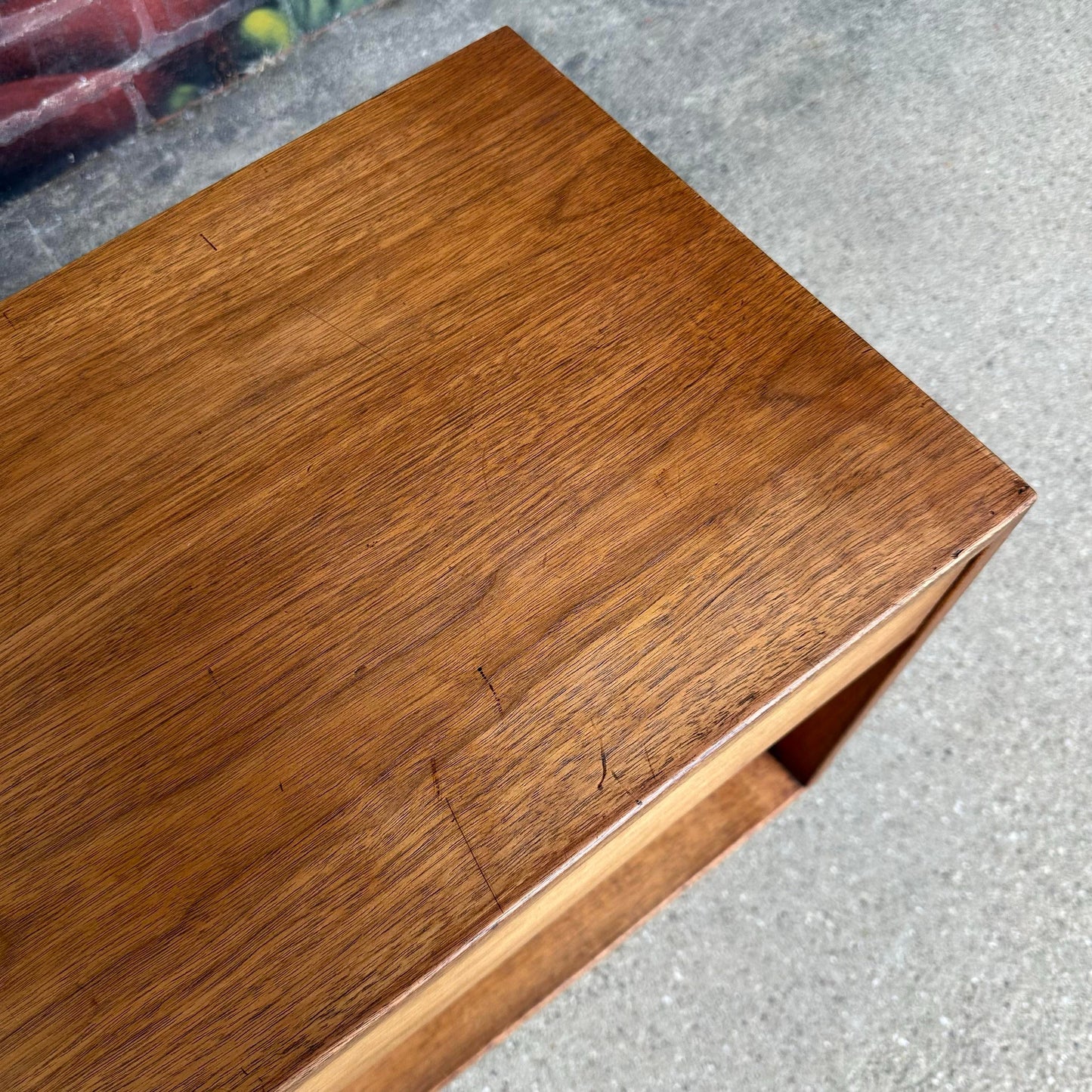 Jens Risom Floating Walnut Credenza Mid-Century Modern