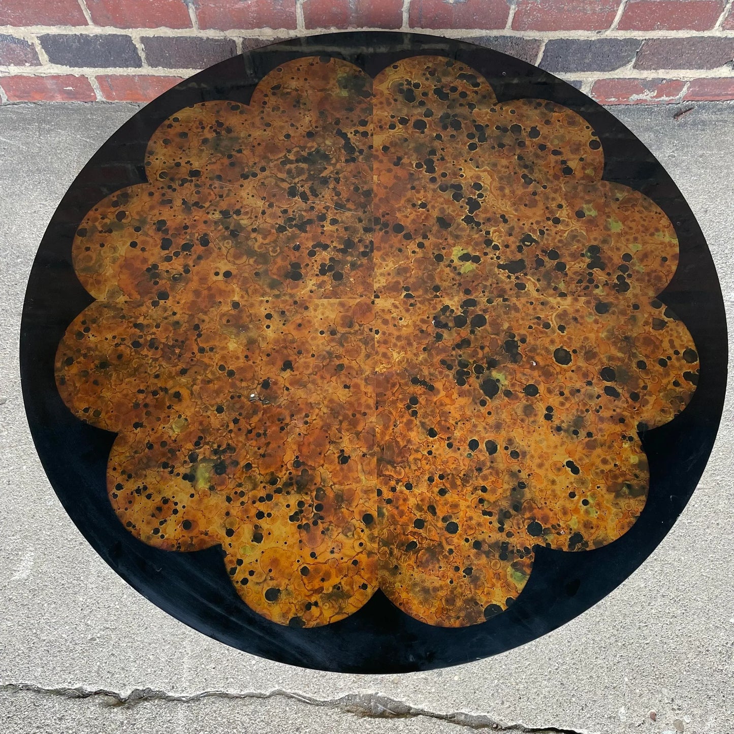 Mid 20th Century Kittinger Furniture Modern Lotus Coffee Table