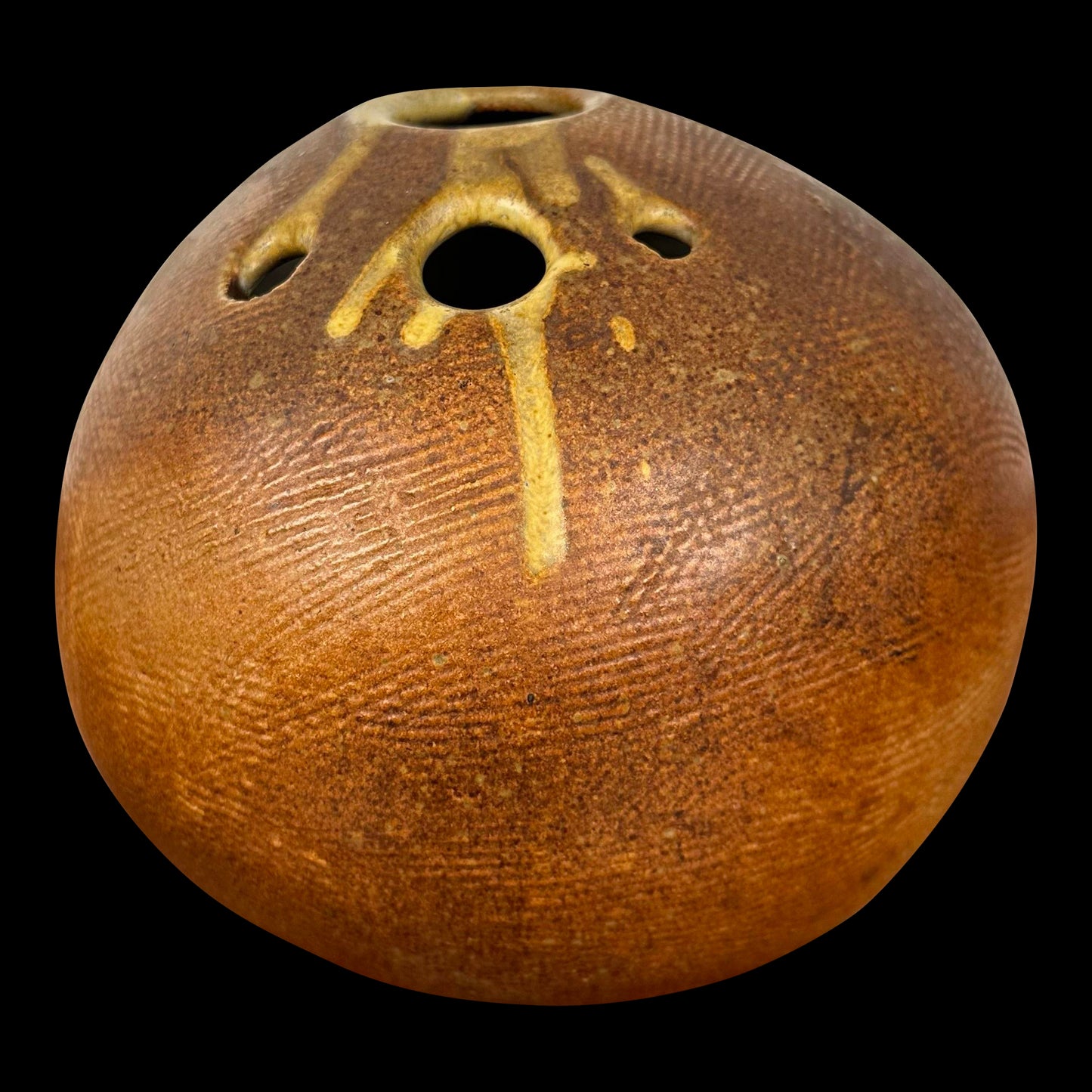 Tom McMillin Textured Ceramic Vase