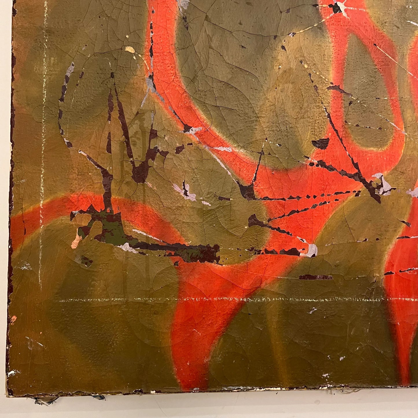 Mid 20th Century Large Abstract Painting
