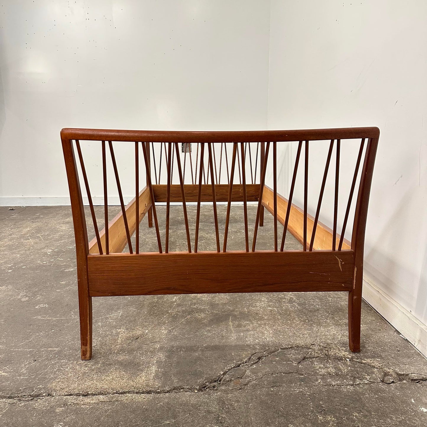 Danish Modern Frode Holm Teak Bed Frame Daybed for Illums Bolighus