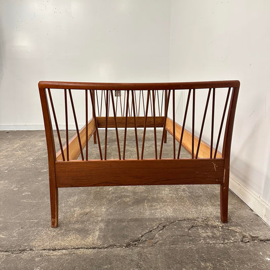 Danish Modern Frode Holm Teak Bed Frame Daybed for Illums Bolighus