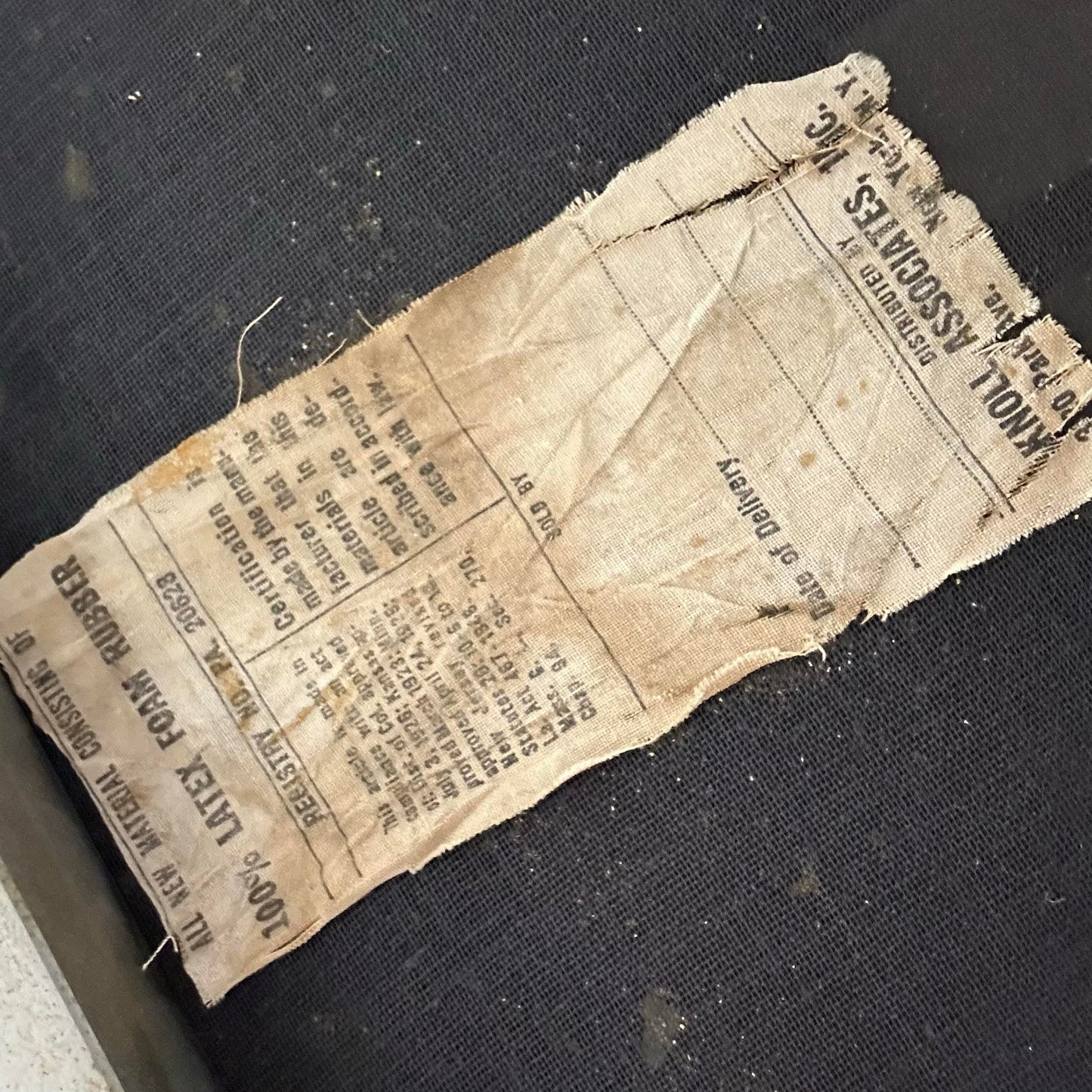 Knoll Black Vinyl Sofa by Florence Knoll