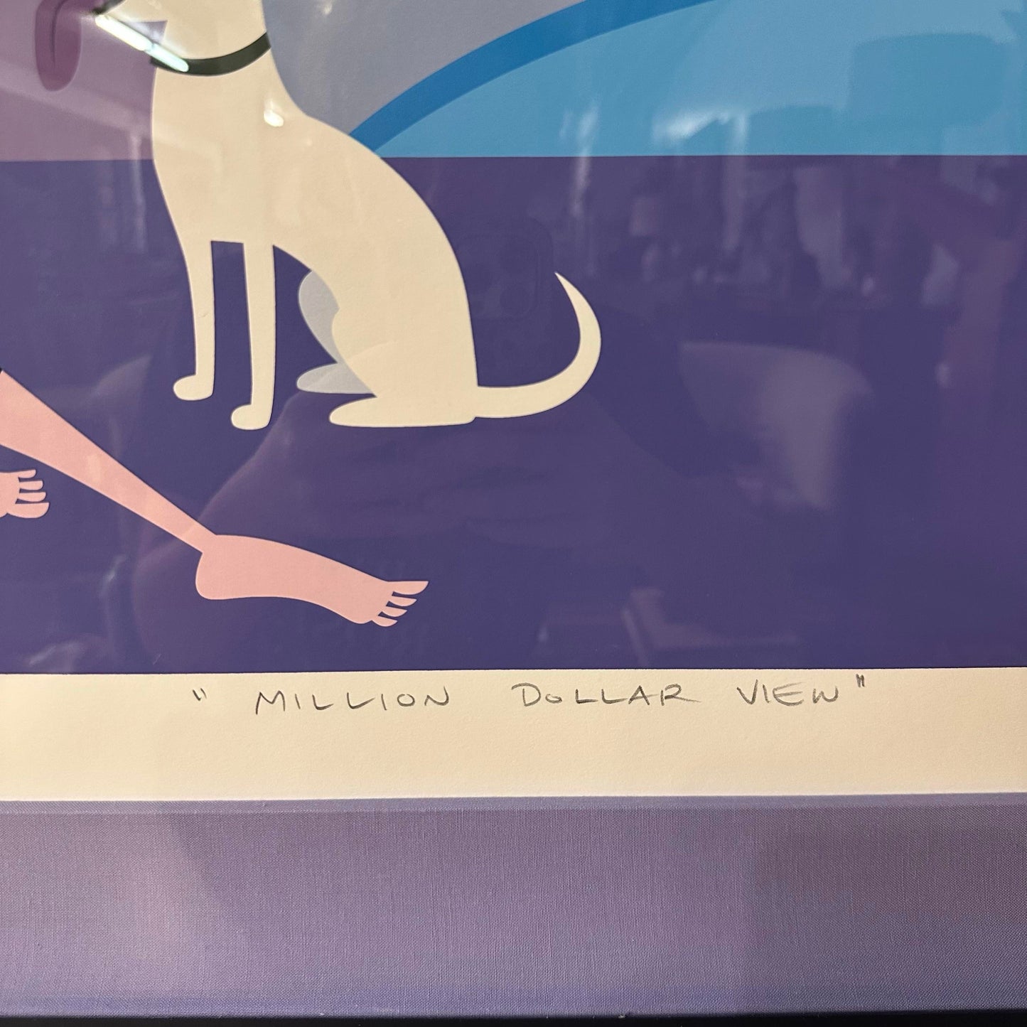 Josh Agle Aka Shag “Million Dollar View” Original Print 72/200