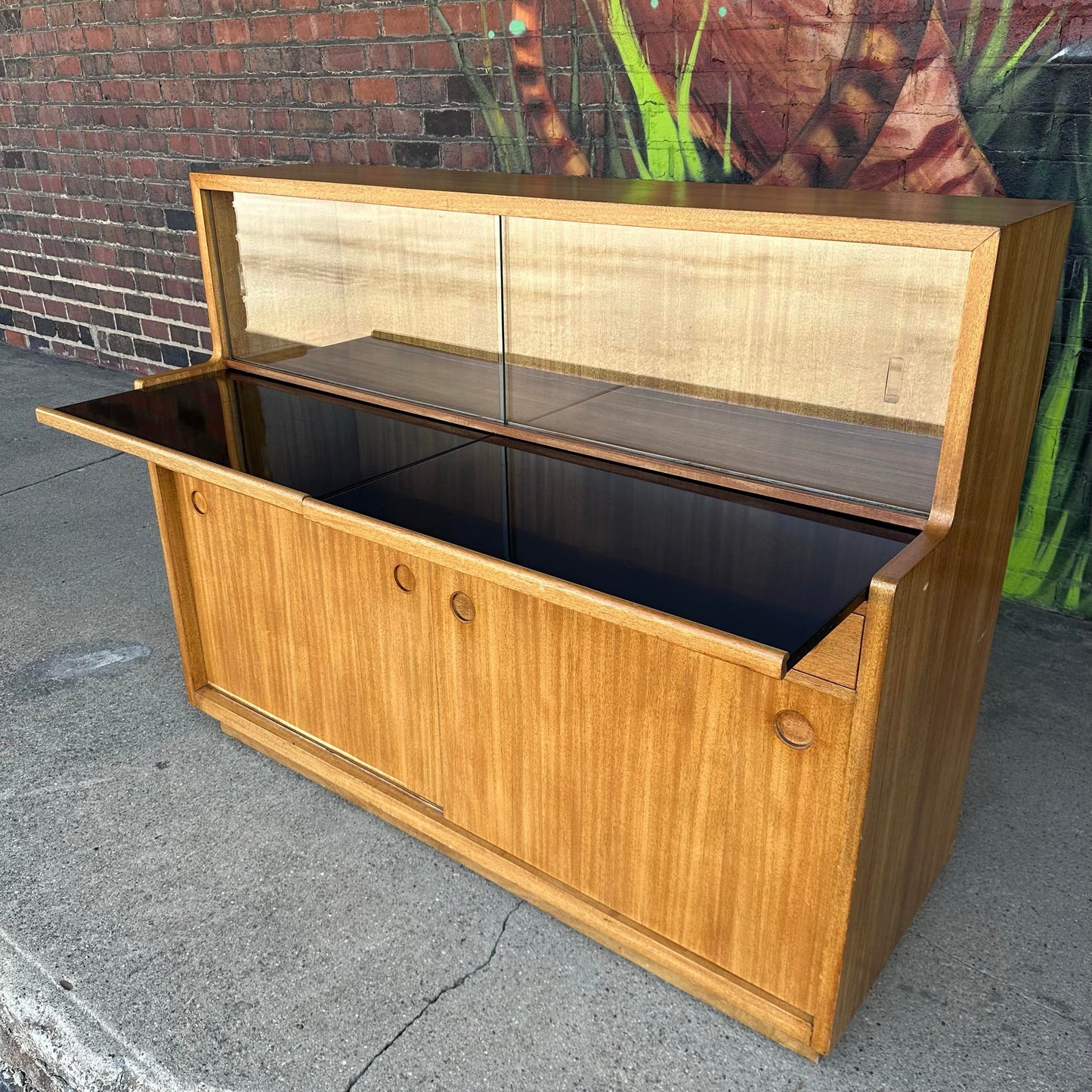 Mid Century Modern Dunbar Server Sideboard Cabinet