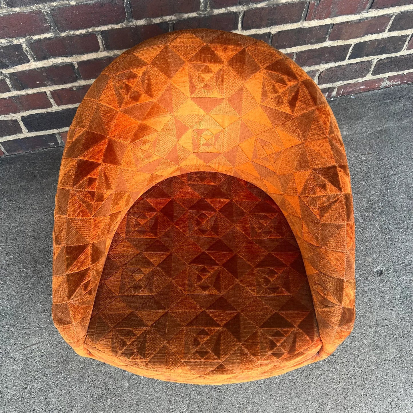Adrian Pearsall Mid Century Swivel Rock Chair