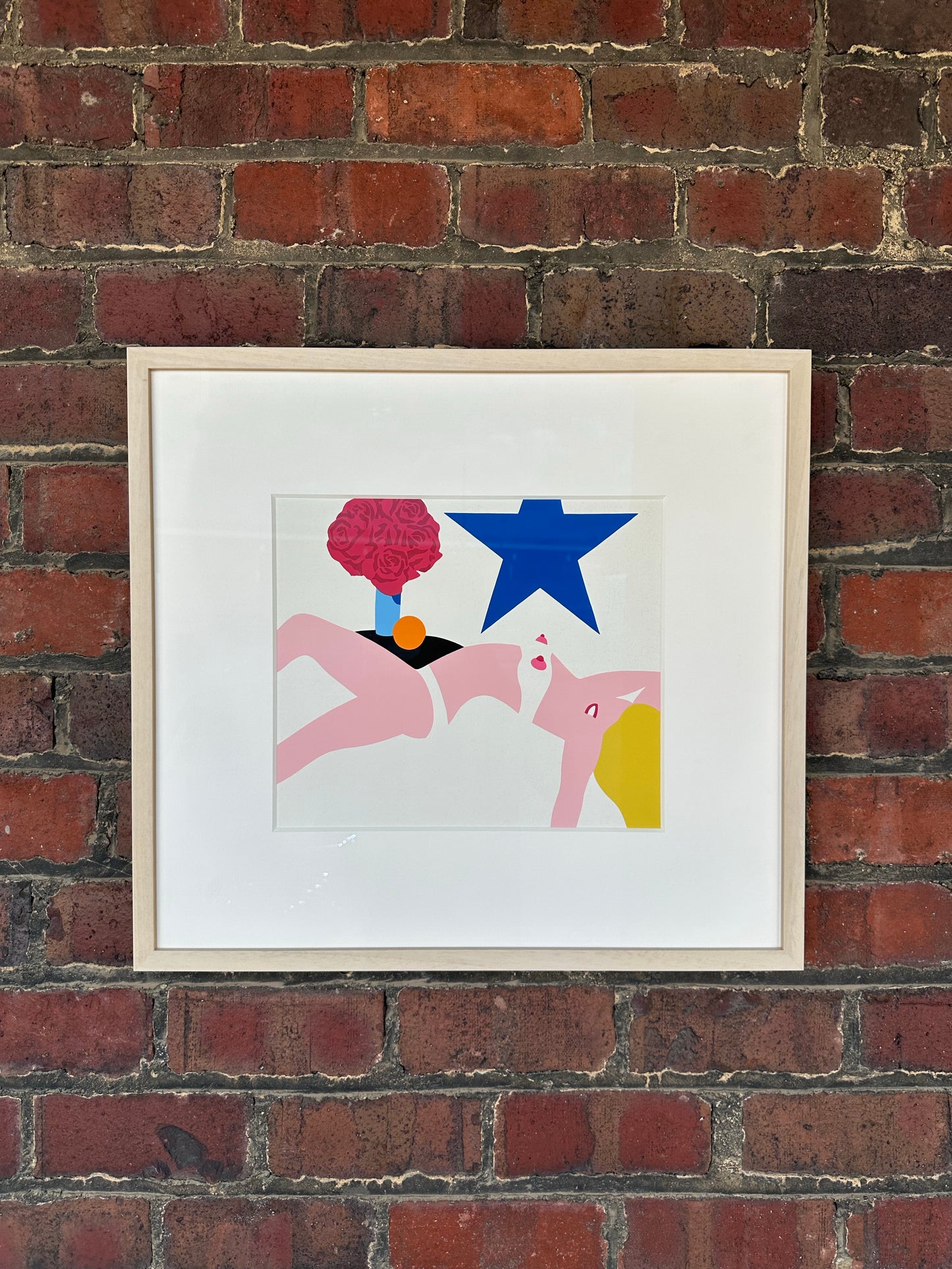 Tom Wesselmann Nude Screen Print 1968 Expertly Framed